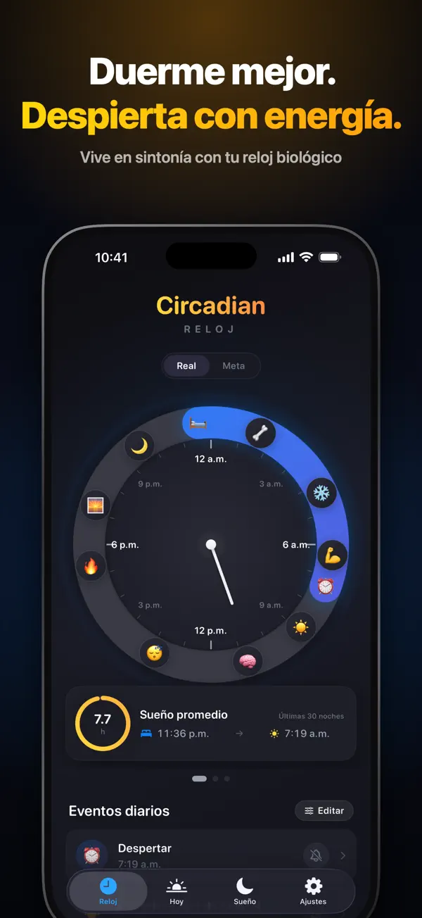 Ritmo Circadiano: Sueño – captura 1