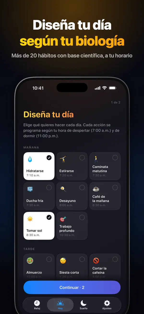 Ritmo Circadiano: Sueño – captura 5