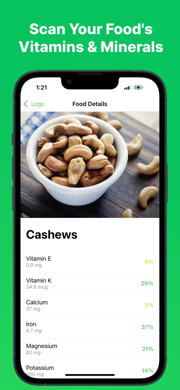 Micronutrient: Vitamin Tracker – screenshot 1