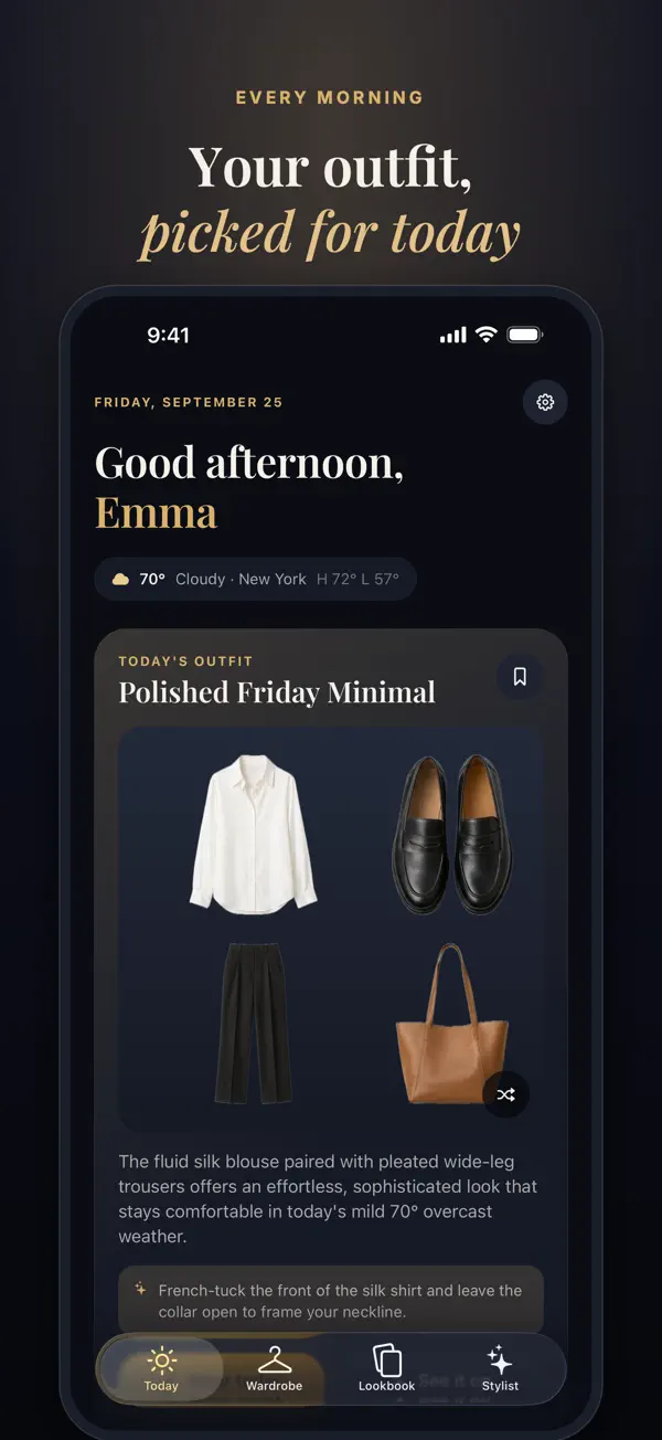 Outfit Maker AI stylist – screenshot 1