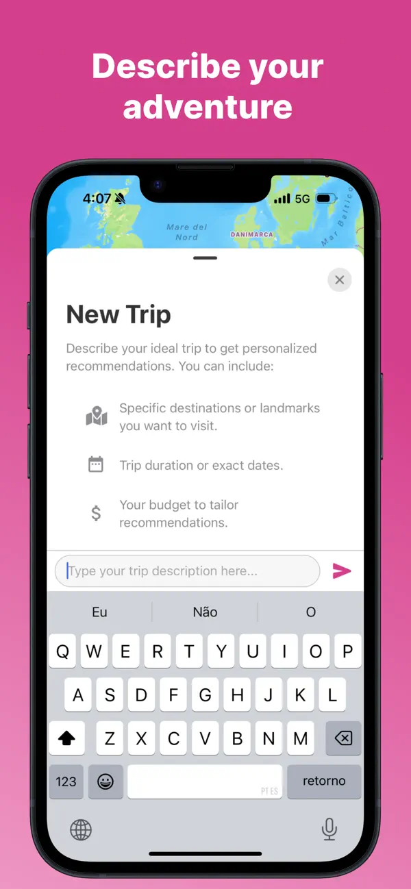 Trip AI: travel planner – screenshot 2
